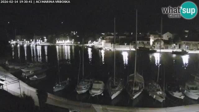 Vrboska livecam | Isola di Hvar | Croazia