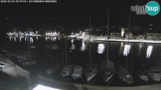 Vrboska livecam | Isola di Hvar | Croazia