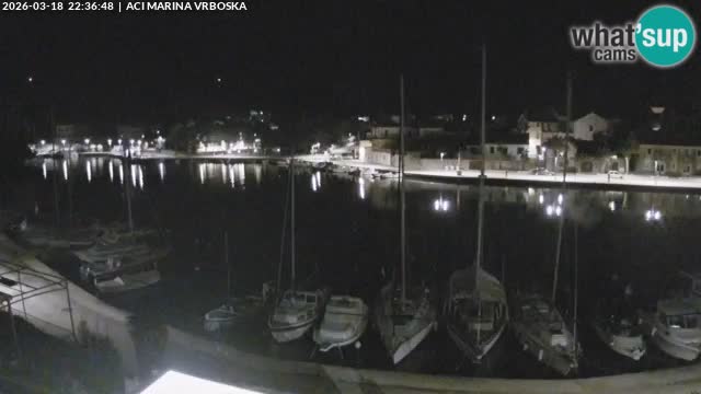 Vrboska livecam | Isola di Hvar | Croazia