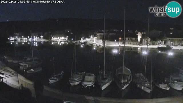 Spletna kamera Vrboska | Otok Hvar | Hrvaška