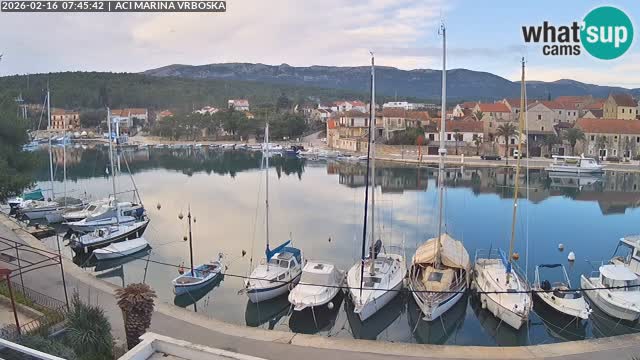 Vrboska livecam | Isola di Hvar | Croazia