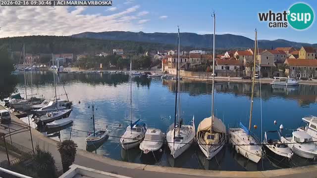 Vrboska livecam | Isola di Hvar | Croazia
