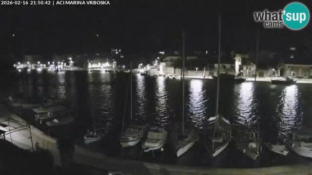 Vrboska livecam | Isola di Hvar | Croazia
