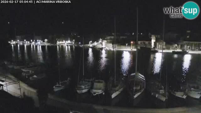 Spletna kamera Vrboska | Otok Hvar | Hrvaška