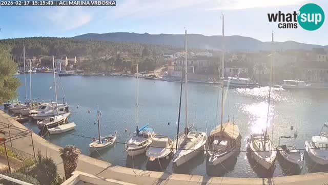 Vrboska web kamera | otom Hvar | Dalmacija