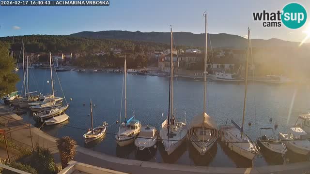 Vrboska livecam | Isola di Hvar | Croazia