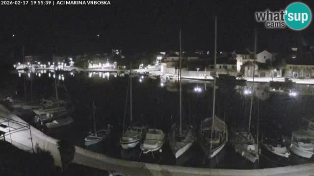 Vrboska livecam | Isola di Hvar | Croazia