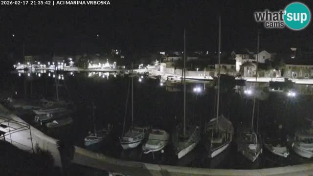 Vrboska livecam | Isola di Hvar | Croazia