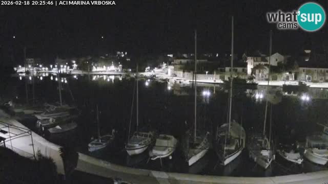 Vrboska livecam | Isola di Hvar | Croazia
