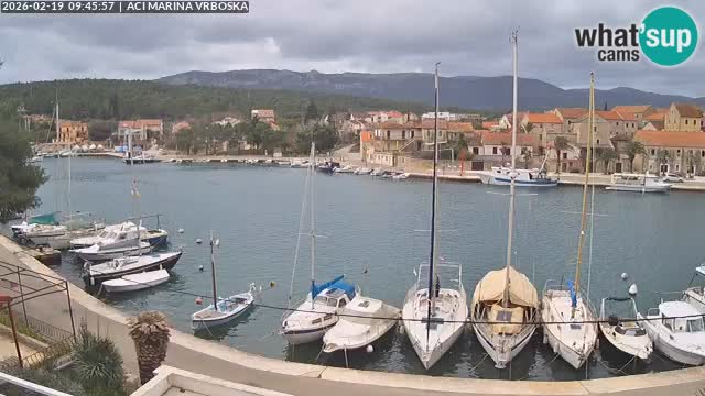 Spletna kamera Vrboska | Otok Hvar | Hrvaška
