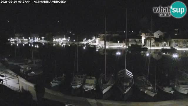 Vrboska livecam | Isola di Hvar | Croazia