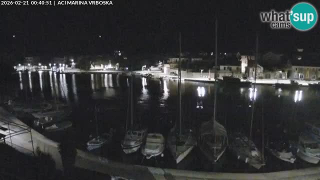 Spletna kamera Vrboska | Otok Hvar | Hrvaška