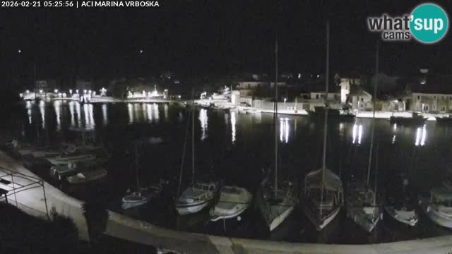 Vrboska livecam | Isola di Hvar | Croazia