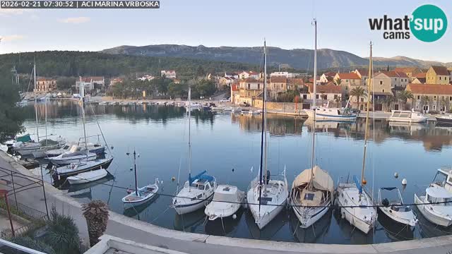 Vrboska web kamera | otom Hvar | Dalmacija