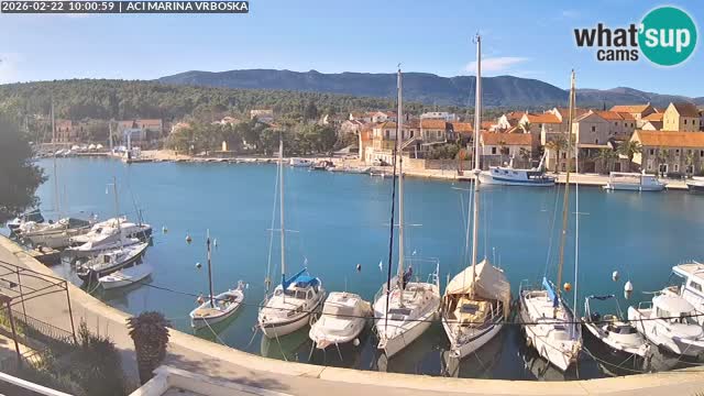Vrboska webcam | Hvar Insel | Kroatien