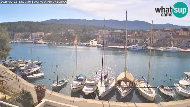 Vrboska web kamera | otom Hvar | Dalmacija