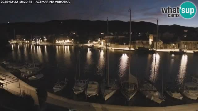 Vrboska livecam | Isola di Hvar | Croazia