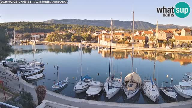 Vrboska web kamera | otom Hvar | Dalmacija