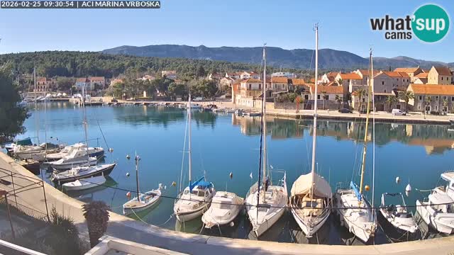 Vrboska web kamera | otom Hvar | Dalmacija