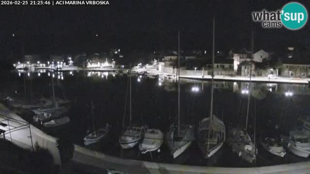 Vrboska livecam | Isola di Hvar | Croazia
