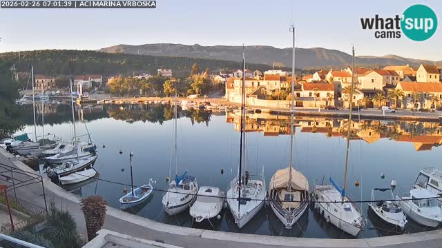 Vrboska webcam | Hvar Insel | Kroatien
