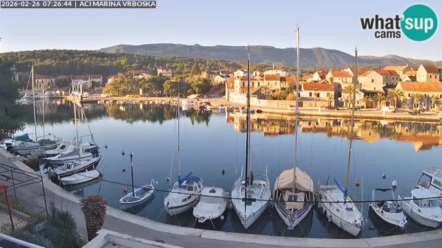 Vrboska webcam | Hvar Insel | Kroatien