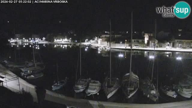 Vrboska livecam | Isola di Hvar | Croazia