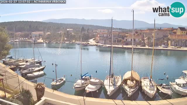 Vrboska livecam | Isola di Hvar | Croazia
