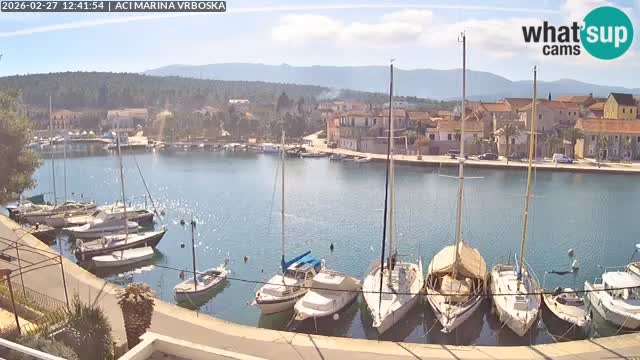 Vrboska livecam | Isola di Hvar | Croazia