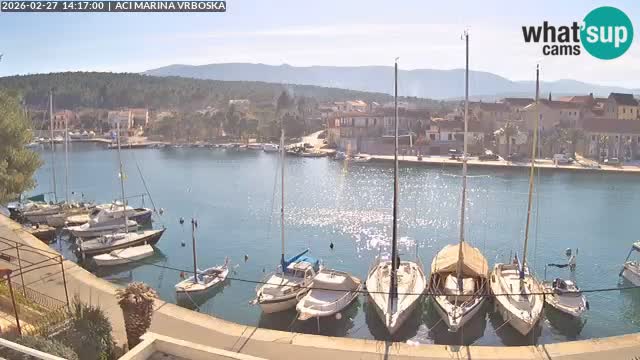 Spletna kamera Vrboska | Otok Hvar | Hrvaška