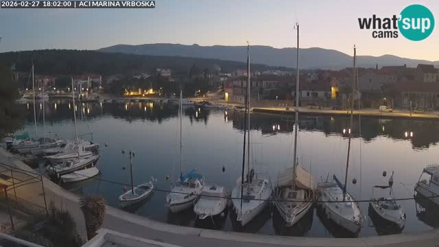 Vrboska livecam | Isola di Hvar | Croazia