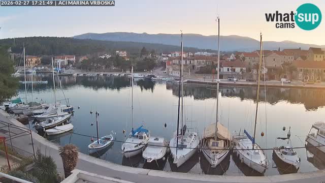 Spletna kamera Vrboska | Otok Hvar | Hrvaška