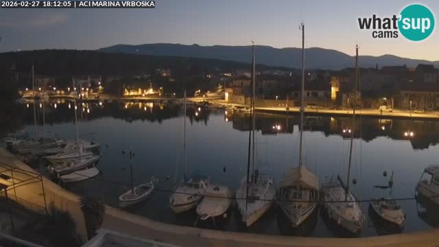 Vrboska livecam | Isola di Hvar | Croazia