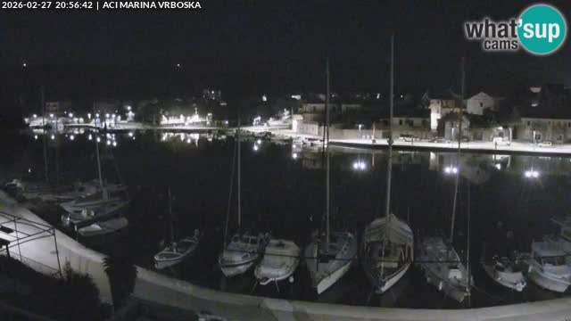 Vrboska livecam | Isola di Hvar | Croazia