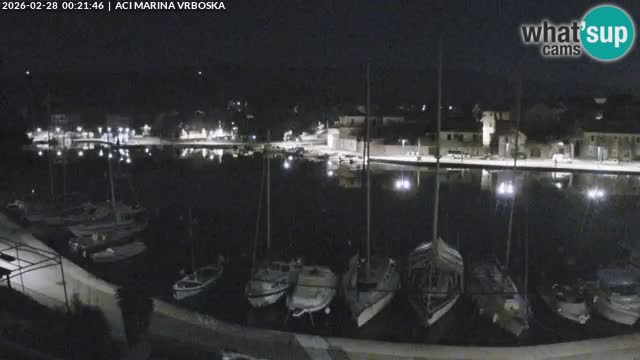 Vrboska livecam | Isola di Hvar | Croazia
