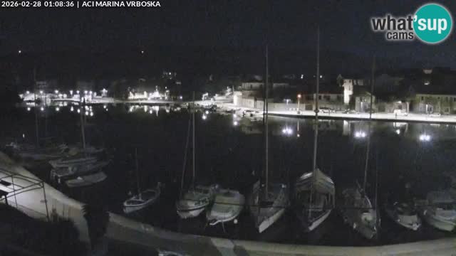 Vrboska livecam | Isola di Hvar | Croazia