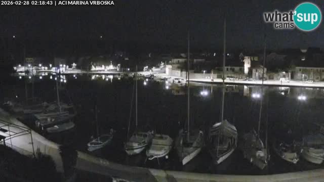 Vrboska livecam | Isola di Hvar | Croazia