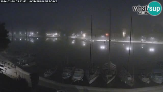 Spletna kamera Vrboska | Otok Hvar | Hrvaška