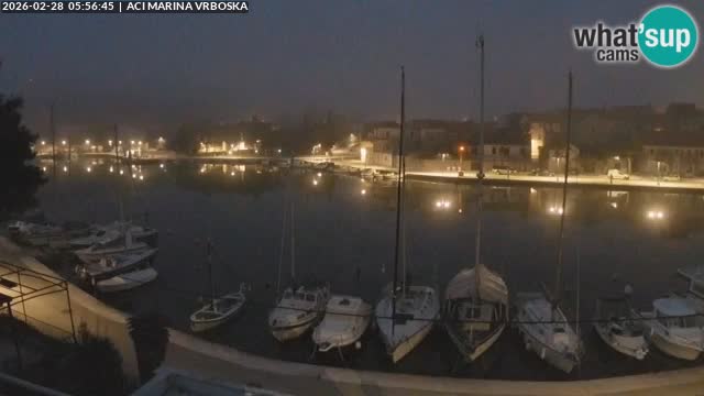 Spletna kamera Vrboska | Otok Hvar | Hrvaška