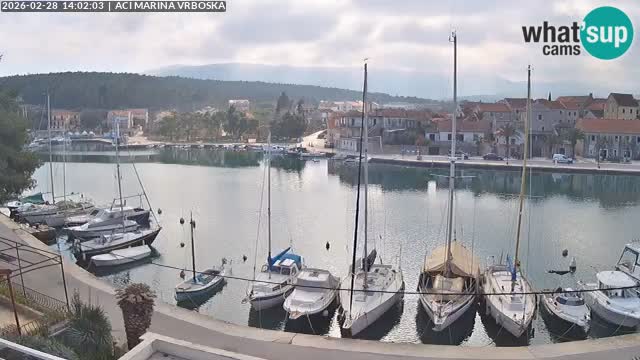 Vrboska livecam | Isola di Hvar | Croazia