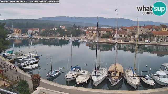 Vrboska livecam | Isola di Hvar | Croazia