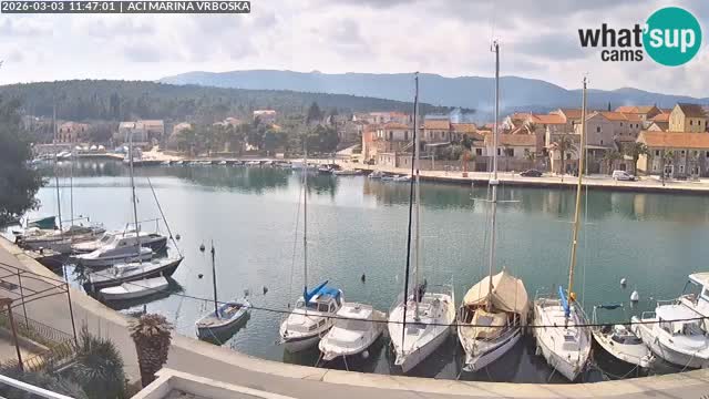 Vrboska livecam | Isola di Hvar | Croazia