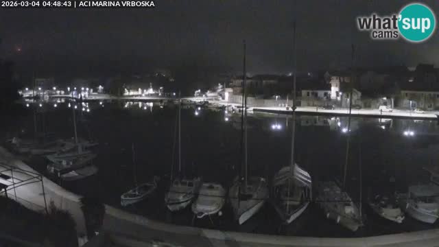 Spletna kamera Vrboska | Otok Hvar | Hrvaška