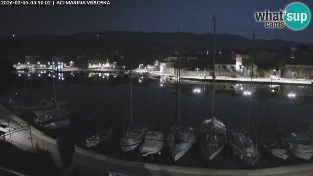 Vrboska livecam | Isola di Hvar | Croazia