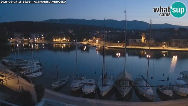 Vrboska livecam | Isola di Hvar | Croazia