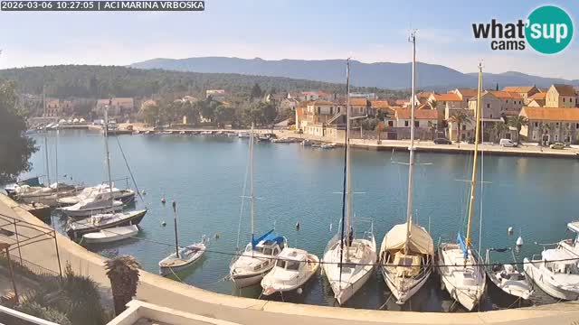 Spletna kamera Vrboska | Otok Hvar | Hrvaška