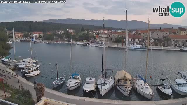 Spletna kamera Vrboska | Otok Hvar | Hrvaška