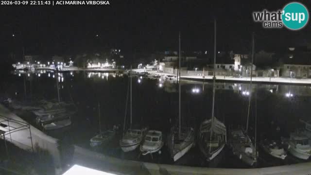 Vrboska livecam | Isola di Hvar | Croazia