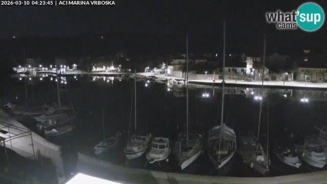 Vrboska livecam | Isola di Hvar | Croazia