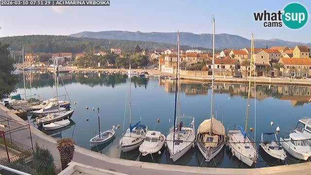 Vrboska livecam | Isola di Hvar | Croazia